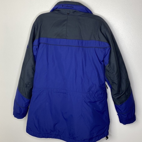 COLUMBIA Woman’s Interchange Jacket Blue / Charcoal size M - Picture 5 of 16